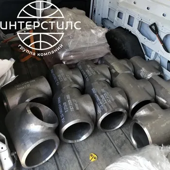 Стальной тройник равнопроходной 76 мм 10 мм 09Г2С ГОСТ 17376-2001 купить в Абакане